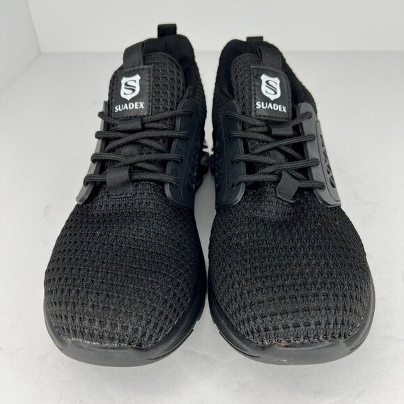 Suadex Mens F18 Black Indestructible Steel Toe Lace Up Size 7 Work Safety Shoes - Picture 3 of 9